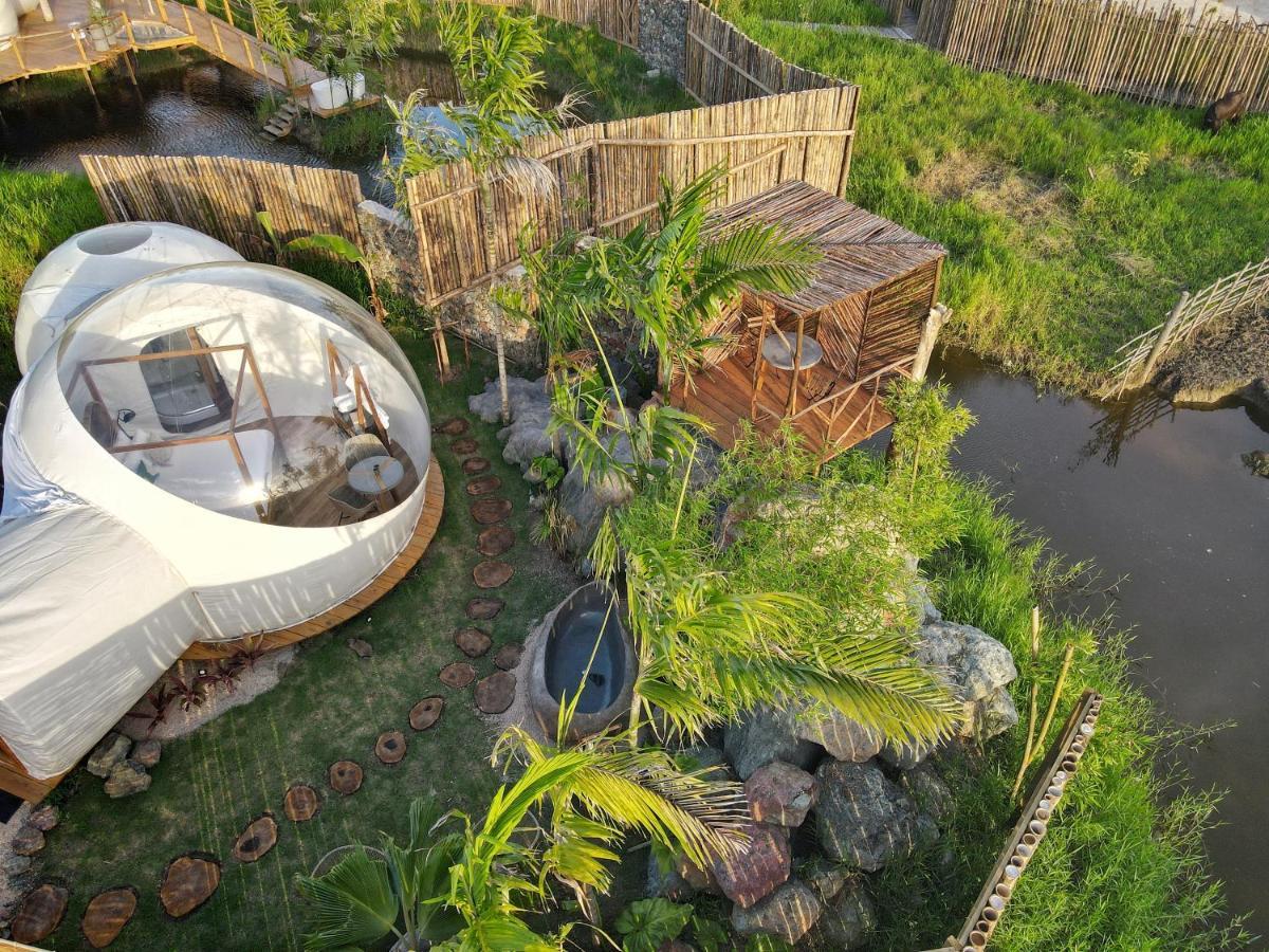 Green Land Bubble Glamping By Mint كاباريتي المظهر الخارجي الصورة