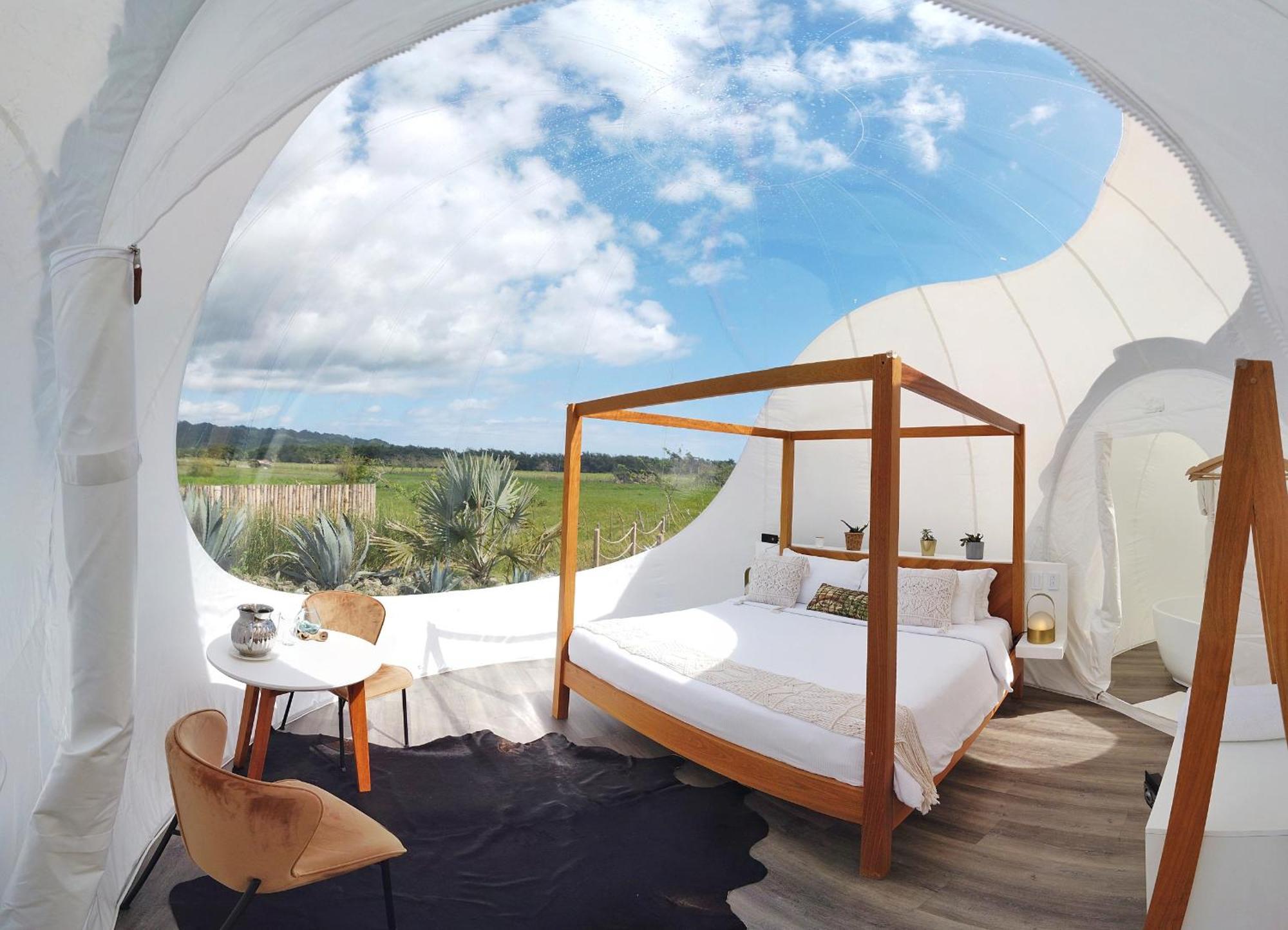 Green Land Bubble Glamping By Mint كاباريتي الغرفة الصورة
