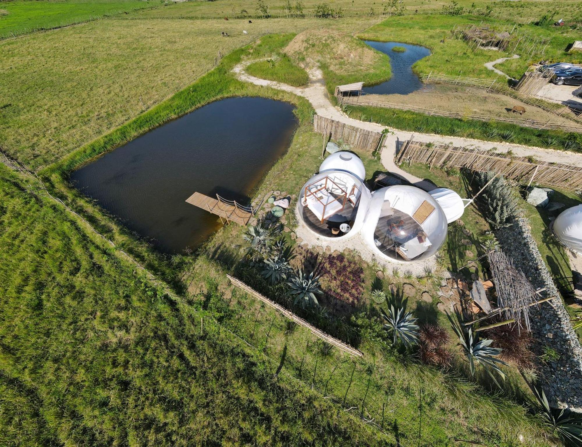 Green Land Bubble Glamping By Mint كاباريتي الغرفة الصورة