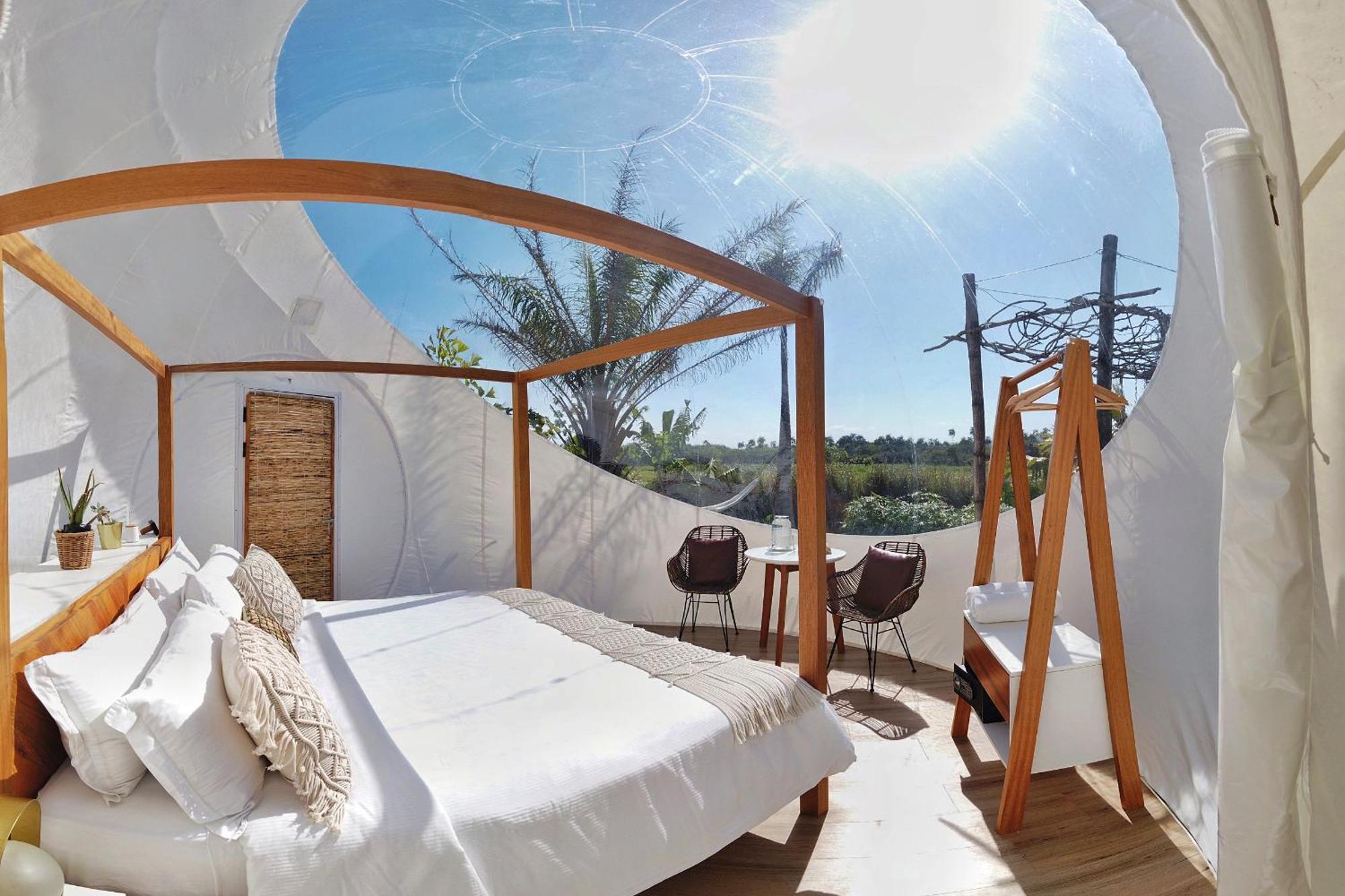 Green Land Bubble Glamping By Mint كاباريتي الغرفة الصورة