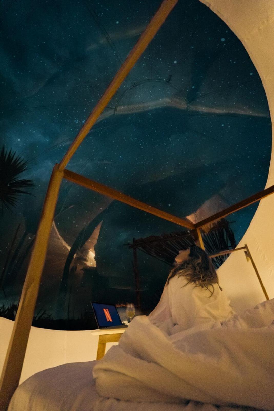 Green Land Bubble Glamping By Mint كاباريتي المظهر الخارجي الصورة