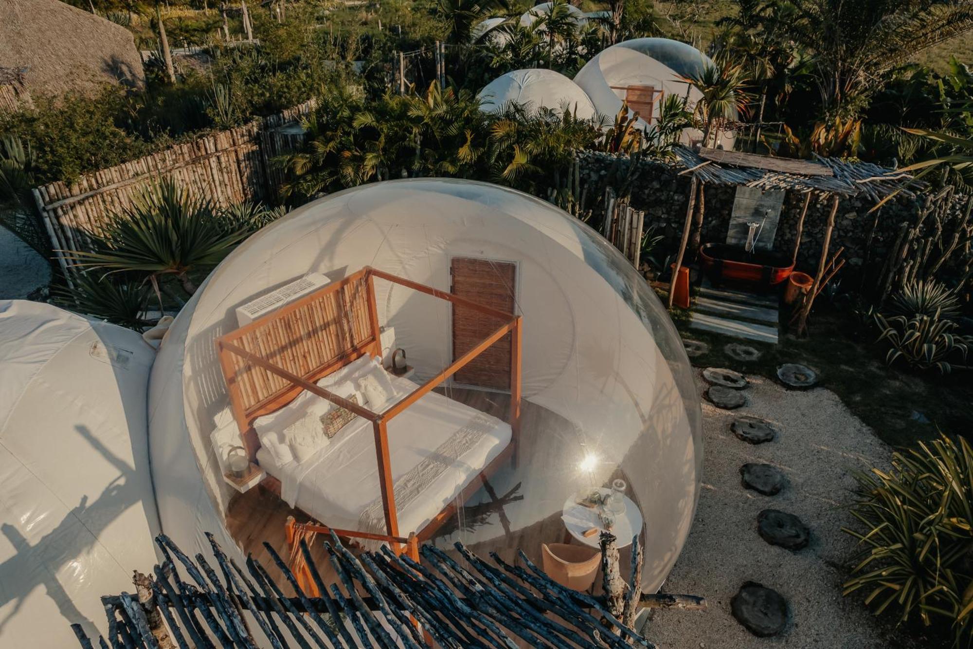 Green Land Bubble Glamping By Mint كاباريتي المظهر الخارجي الصورة