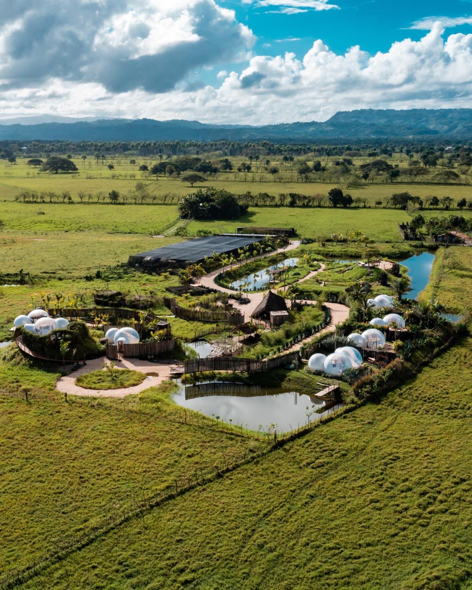 Green Land Bubble Glamping By Mint كاباريتي المظهر الخارجي الصورة